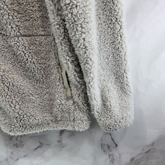 Columbia Jacket Womens XL Purple Fleece PFG Sherpa Teddy Fuzzy Mock - Picture 4 of 12